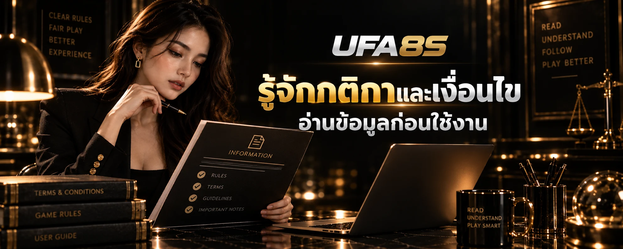 รู้จักกติกาและเงื่อนไขก่อนใช้งาน