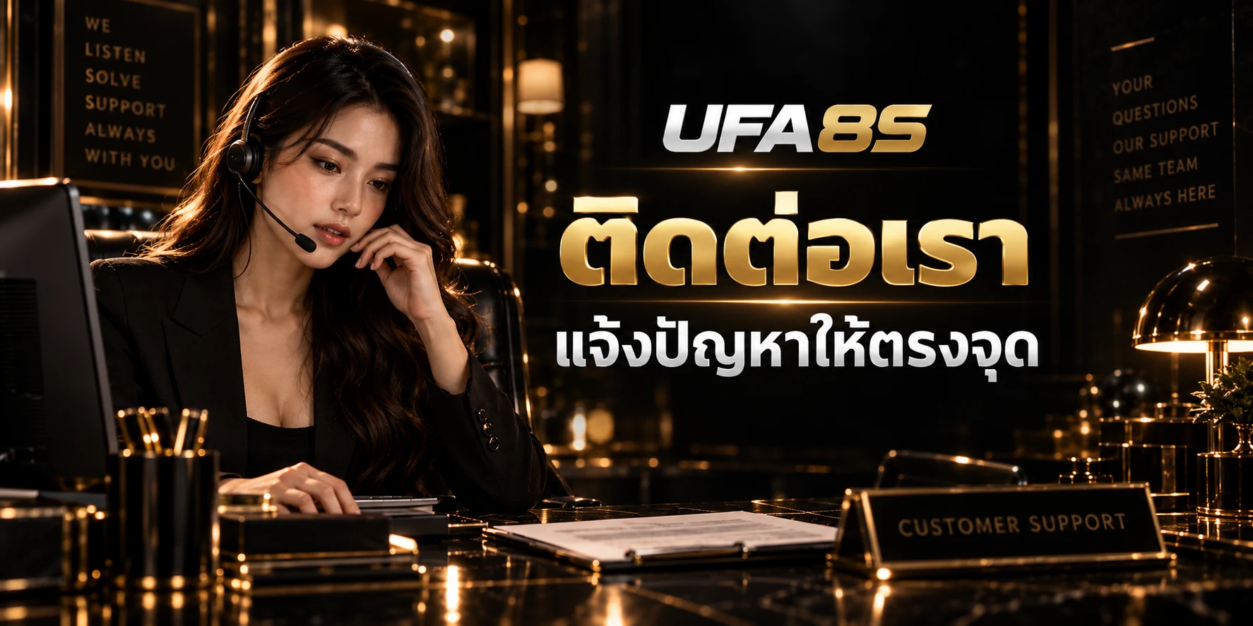 ติดต่อเรา UFA8S แจ้งปัญหาให้ตรงจุด